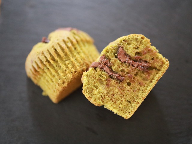 HMと板チョコで簡単抹茶カップケーキ_09