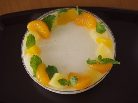 クリームチーズバニラのババロア05