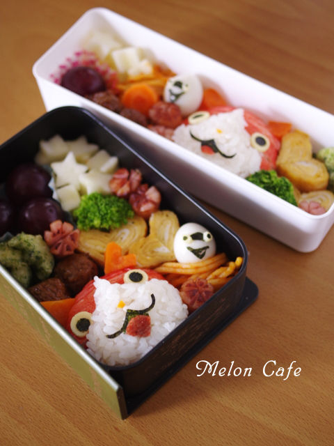 妖怪ウォッチのジバニャンのキャラ弁当03