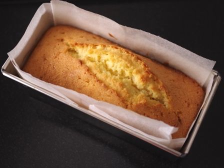 簡単本格ホワイトチョコレート入りアーモンドパウンドケーキ05