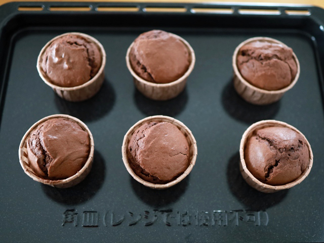 ホットケーキミックスと豆腐のココアマフィン08