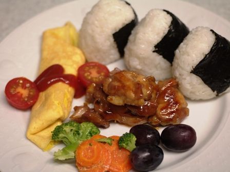 ハニーチキンのおやこプレートおとな用