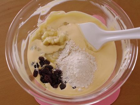 ホットケーキミックスで簡単バナナチーズケーキ05