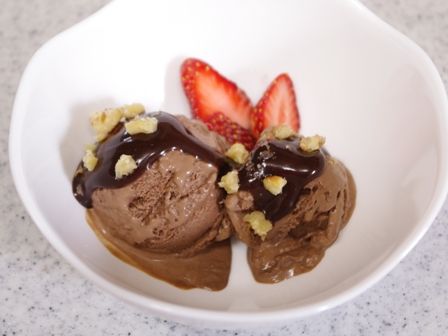 チョコレート♪アイスクリーム