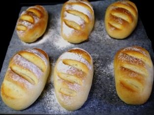 バケット焼き上がり