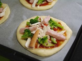 30分で簡単てごねピザ個別08