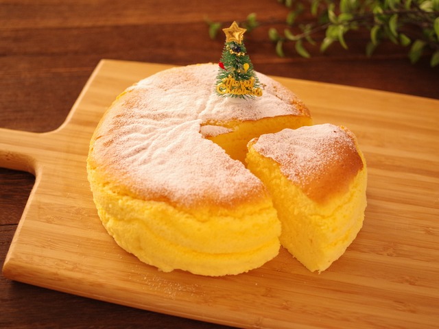 ふわしゅわ感動 簡単シンプルに作る スフレチーズケーキ クリスマスケーキにも めろんカフェ Powered By ライブドアブログ