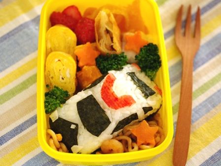 パトカーのおにぎり弁当