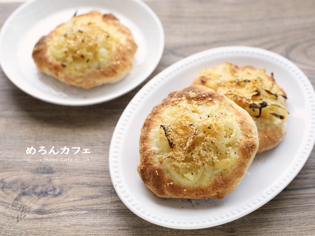 HMと豆腐で簡単たまねぎパン02b