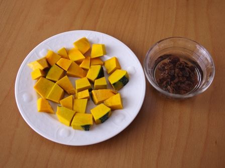 カボチャのクリームチーズサラダ01