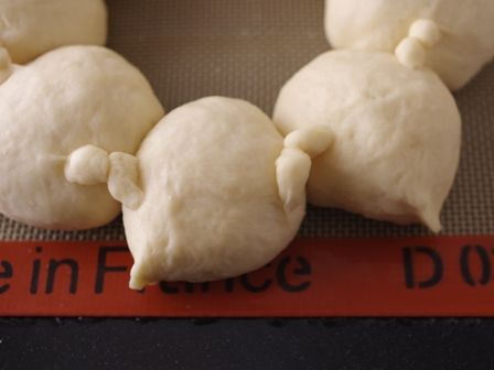 おばけの簡単ちぎりパン04