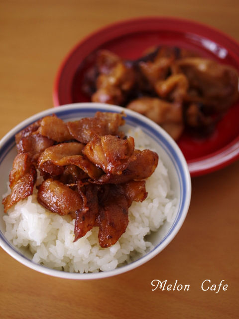 甘辛ガーリックの簡単がっつり肉おかず04
