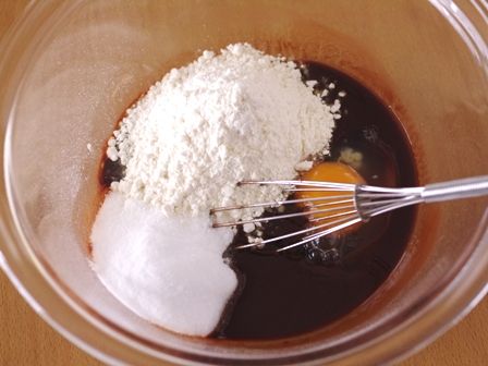 ホットケーキミックスで簡単チョコレートブラウニー01