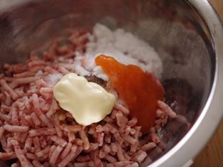 ハウスもみじおろしで簡単肉団子02