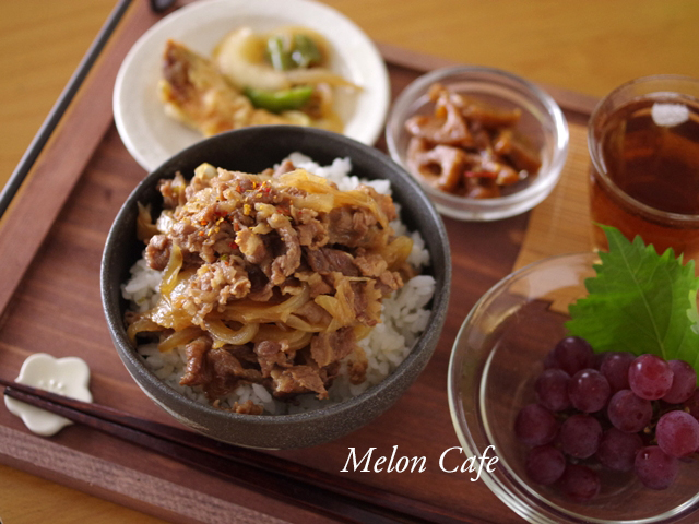 超簡単牛丼