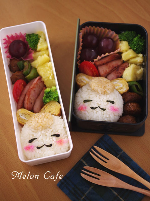 癒されネコのキャラ弁当07