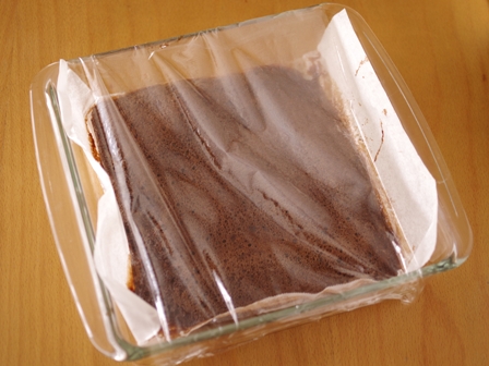 切り株チョコの簡単クリスマスケーキ03