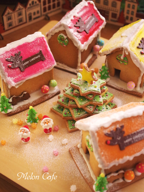 クリスマスのヘクセンハウスお菓子の家2014meloncafe09