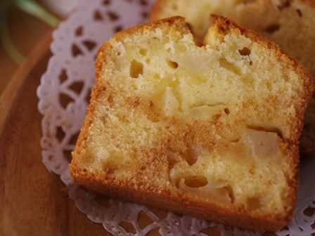 やさしい甘さりんごのパウンドケーキ01