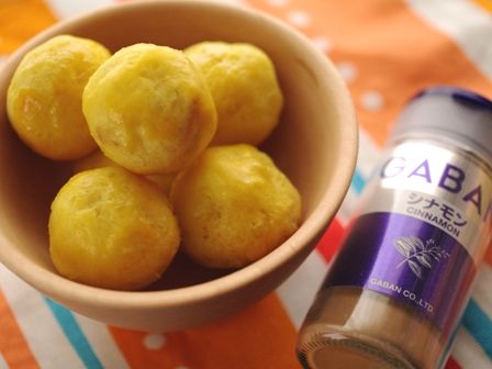 コロコロスイートポテトはちみつとシナモンスパイス