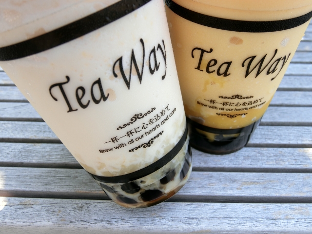 TAPIOCATeaWayスムージーピーチとマンゴー3