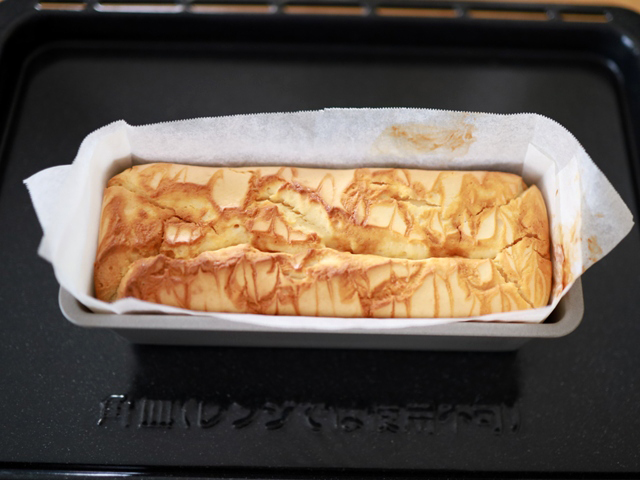 HMの簡単カラメルチーズケーキ08