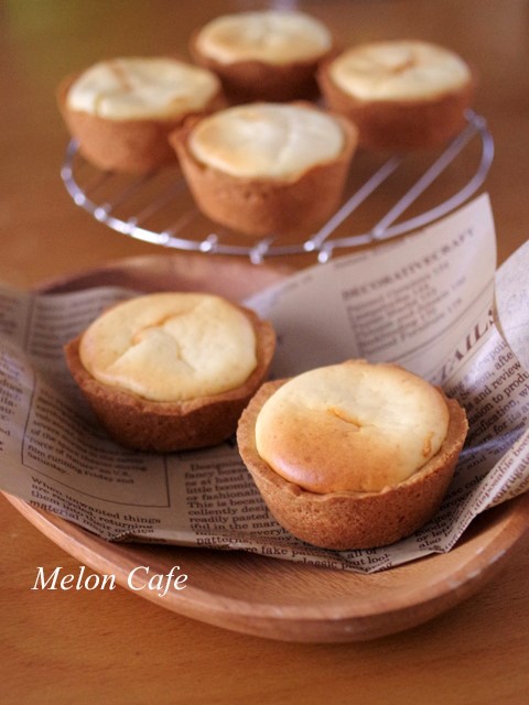 ホットケーキミックスで簡単クリームチーズタルト