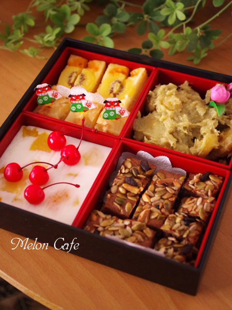 スイーツおせちお菓子のおせちmeloncafe2015