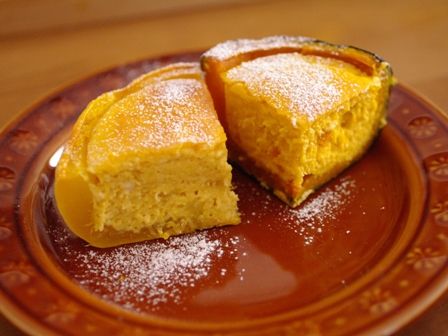ハロウィンかぼちゃのまるごとクリームチーズケーキ12