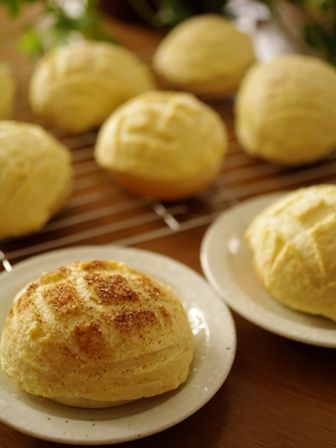 フレーバーいろいろメロンパン