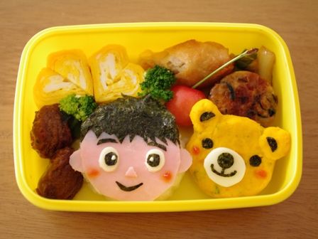 にがおえ弁当02