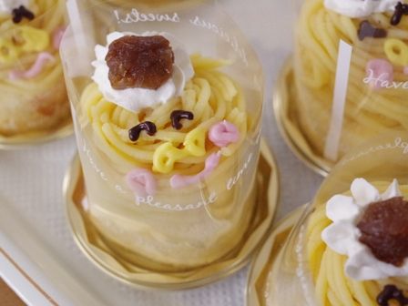 モンブランばあばのモンブランケーキ09