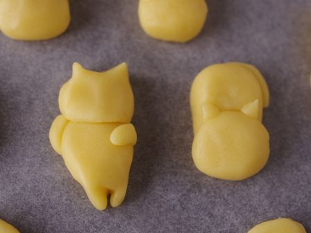 薄力粉で超簡単 ねこあつめ 風ねこクッキー バレンタインやホワイトデー 毎日のおやつに子どもたちと作れる手作りクッキーレシピです めろんカフェ Powered By ライブドアブログ