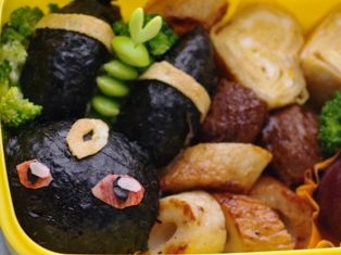 ポケモンブラッキーのキャラ弁当06
