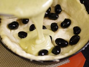 抹茶と黒豆のクリームチーズタルト09