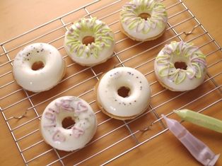 生クリームとゼラチンリーフで簡単なまドーナツ11
