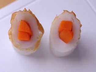 八重たんとキビタンの仲良しキャラ弁当05