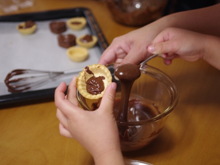 お菓子作り教室チョコレートガナッシュのタルト05