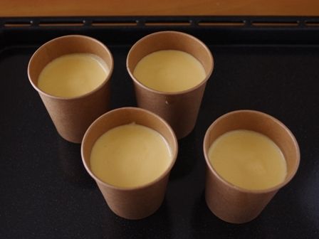 紙コップでシフォンケーキ作ってみました06