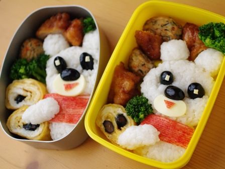 おまめさんのベア弁当