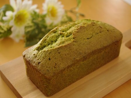 簡単シンプルな抹茶のパウンド