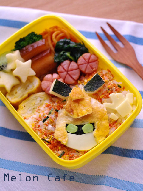 メダロットのキャラ弁当a