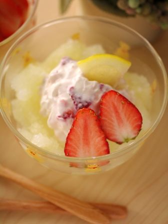 いちごとクリームチーズとサクレのコラボ04