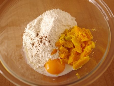ハロウィンにホットケーキミックスでかぼちゃのまるまるクッキー01