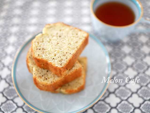ホットケーキミックスパウンド紅茶