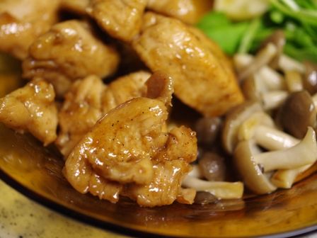 怪味チキンで鶏むね肉の炒め物辛味をまろやかに