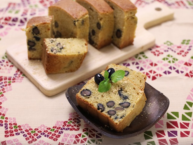 黒豆ときなこの和風パウンドケーキ01