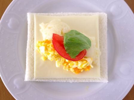 サンドシナイッチ卵とポテトのサラダ02
