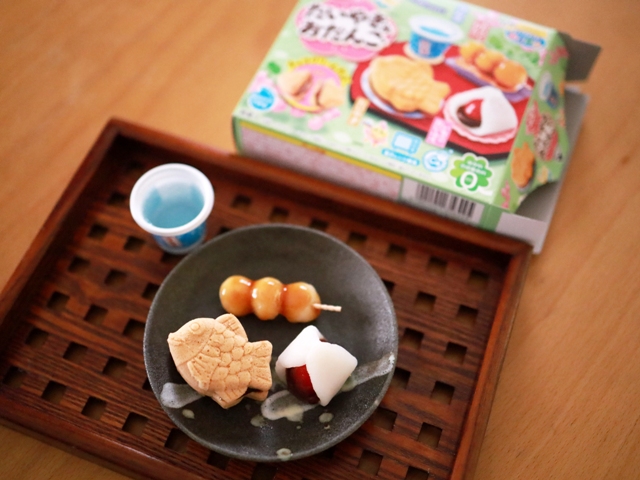 市販菓子大人が作ってみました_たいやき&おだんご_00