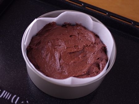 ホットケーキミックスで作る超簡単クリスマスケーキチョコレートケーキ01